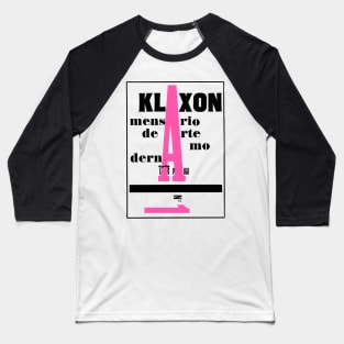 Klaxon Sao Paolo Moderne Arte Baseball T-Shirt